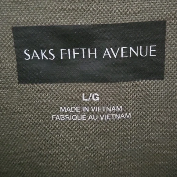 Saks Fifth Avenue short sleeve shirt - Picture 7 of 12